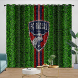 Laden Sie das Bild in den Galerie-Viewer, FC Dallas Curtains Blackout Window Drapes Room Decoration