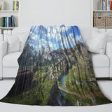 Load image into Gallery viewer, Final Fantasy Blanket Flannel Fleece Throw Room Decoration