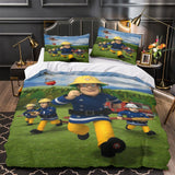 Load image into Gallery viewer, Fireman Sam Bedding Set Duvet Cover Without Filler