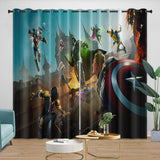 Load image into Gallery viewer, Fortnite Chapter 5 Season 4 Curtains Blackout Window Drapes Room Decoration