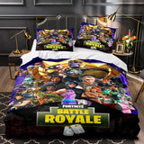 Load image into Gallery viewer, Fortnite Pattern Bedding Set Quilt Cover Without Filler