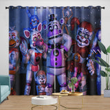 Carica l&#39;immagine nel visualizzatore Galleria, Game Five Nights At Freddys Curtains Blackout Window Drapes