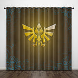 Load image into Gallery viewer, Game The Legend of Zelda Curtains Pattern Blackout Window Drapes