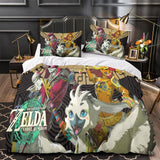 Load image into Gallery viewer, Game The Legend of Zelda Tears of the Kingdom Bedding Set Quilt Duvet Cover