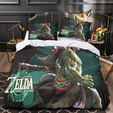 Load image into Gallery viewer, Game The Legend of Zelda Tears of the Kingdom Bedding Set Quilt Duvet Cover