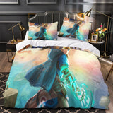 Load image into Gallery viewer, Game The Legend of Zelda Tears of the Kingdom Bedding Set Quilt Duvet Cover