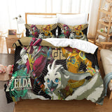 Load image into Gallery viewer, Game The Legend of Zelda Tears of the Kingdom Bedding Set Quilt Duvet Cover