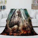 Load image into Gallery viewer, Godzilla Minus One Blanket Flannel Fleece Throw Room Decoration
