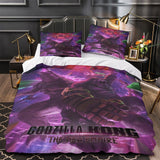 Laden Sie das Bild in den Galerie-Viewer, Godzilla X Kong The New Empire Bedding Set Duvet Cover Without Filler