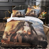 Laden Sie das Bild in den Galerie-Viewer, Godzilla X Kong The New Empire Bedding Set Duvet Cover Without Filler