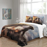 Laden Sie das Bild in den Galerie-Viewer, Godzilla X Kong The New Empire Bedding Set Duvet Cover Without Filler