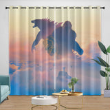 Load image into Gallery viewer, Godzilla X Kong The New Empire Curtains Blackout Window Drapes