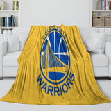 Laden Sie das Bild in den Galerie-Viewer, Golden State Warriors Blanket Flannel Fleece Throw Room Decoration