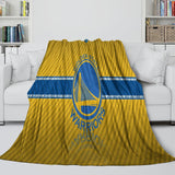 Laden Sie das Bild in den Galerie-Viewer, Golden State Warriors Blanket Flannel Fleece Throw Room Decoration