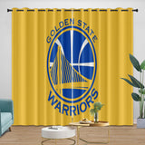 Charger l&#39;image dans la visionneuse de la galerie, Golden State Warriors Curtains Blackout Window Drapes Room Decoration