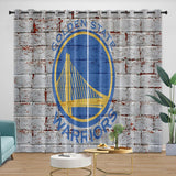 Charger l&#39;image dans la visionneuse de la galerie, Golden State Warriors Curtains Blackout Window Drapes Room Decoration