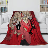 Charger l&#39;image dans la visionneuse de la galerie, Hazbin Hotel Blanket Flannel Fleece Throw Room Decoration