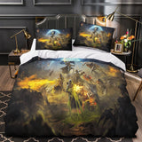 Carica l&#39;immagine nel visualizzatore Galleria, Helldivers 2 Bedding Set Duvet Cover Without Filler