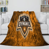 Laden Sie das Bild in den Galerie-Viewer, Houston Dynamo Blanket Flannel Fleece Throw Room Decoration