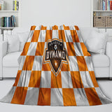 Laden Sie das Bild in den Galerie-Viewer, Houston Dynamo Blanket Flannel Fleece Throw Room Decoration