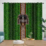 Charger l&#39;image dans la visionneuse de la galerie, Houston Dynamo Curtains Blackout Window Drapes Room Decoration