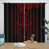 Charger l&#39;image dans la visionneuse de la galerie, Houston Rockets Curtains Blackout Window Drapes Room Decoration