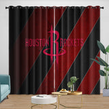 Charger l&#39;image dans la visionneuse de la galerie, Houston Rockets Curtains Blackout Window Drapes Room Decoration