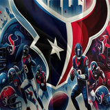 Charger l&#39;image dans la visionneuse de la galerie, Houston Texans Bedding Set Duvet Cover Without Filler