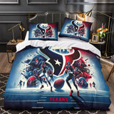 Charger l&#39;image dans la visionneuse de la galerie, Houston Texans Bedding Set Duvet Cover Without Filler