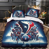 Charger l&#39;image dans la visionneuse de la galerie, Houston Texans Bedding Set Duvet Cover Without Filler