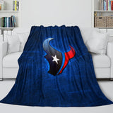 Laden Sie das Bild in den Galerie-Viewer, Houston Texans Blanket Flannel Fleece Throw Room Decoration