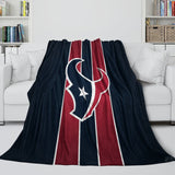 Laden Sie das Bild in den Galerie-Viewer, Houston Texans Blanket Flannel Fleece Throw Room Decoration