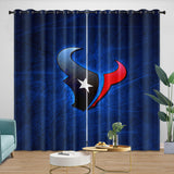 Carica l&#39;immagine nel visualizzatore Galleria, Houston Texans Curtains Blackout Window Drapes Room Decoration