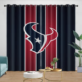 Carica l&#39;immagine nel visualizzatore Galleria, Houston Texans Curtains Blackout Window Drapes Room Decoration