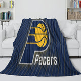 Laden Sie das Bild in den Galerie-Viewer, Indiana Pacers Blanket Flannel Fleece Throw Room Decoration