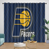 Charger l&#39;image dans la visionneuse de la galerie, Indiana Pacers Curtains Blackout Window Drapes Room Decoration