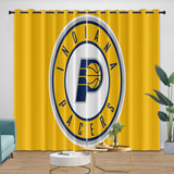 Charger l&#39;image dans la visionneuse de la galerie, Indiana Pacers Curtains Blackout Window Drapes Room Decoration