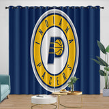 Charger l&#39;image dans la visionneuse de la galerie, Indiana Pacers Curtains Blackout Window Drapes Room Decoration