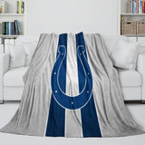 Carica l&#39;immagine nel visualizzatore Galleria, Indianapolis Colts Blanket Flannel Fleece Throw Room Decoration