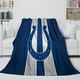 Carica l&#39;immagine nel visualizzatore Galleria, Indianapolis Colts Blanket Flannel Fleece Throw Room Decoration