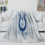 Charger l&#39;image dans la visionneuse de la galerie, Indianapolis Colts Blanket Flannel Fleece Throw Room Decoration