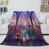 Load image into Gallery viewer, Insde Out Blanket Flannel Fleece Throw Room Decoration