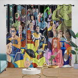 Load image into Gallery viewer, Invincible Curtains Blackout Window Drapes