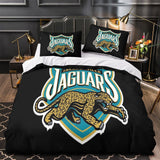 Laden Sie das Bild in den Galerie-Viewer, Jacksonville Jaguars Bedding Set Duvet Cover Without Filler