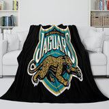 Laden Sie das Bild in den Galerie-Viewer, Jacksonville Jaguars Blanket Flannel Fleece Throw Room Decoration