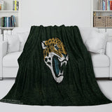 Laden Sie das Bild in den Galerie-Viewer, Jacksonville Jaguars Blanket Flannel Fleece Throw Room Decoration