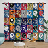 Load image into Gallery viewer, Jacksonville Jaguars Curtains Blackout Window Drapes Room Decoration