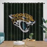 Load image into Gallery viewer, Jacksonville Jaguars Curtains Blackout Window Drapes Room Decoration