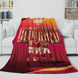 Charger l&#39;image dans la visionneuse de la galerie, Kansas City Chiefs Blanket Flannel Fleece Throw Room Decoration