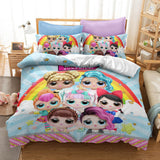 Carica l&#39;immagine nel visualizzatore Galleria, L.O.L Surprise Bedding Set Kids Duvet Cover Without Filler